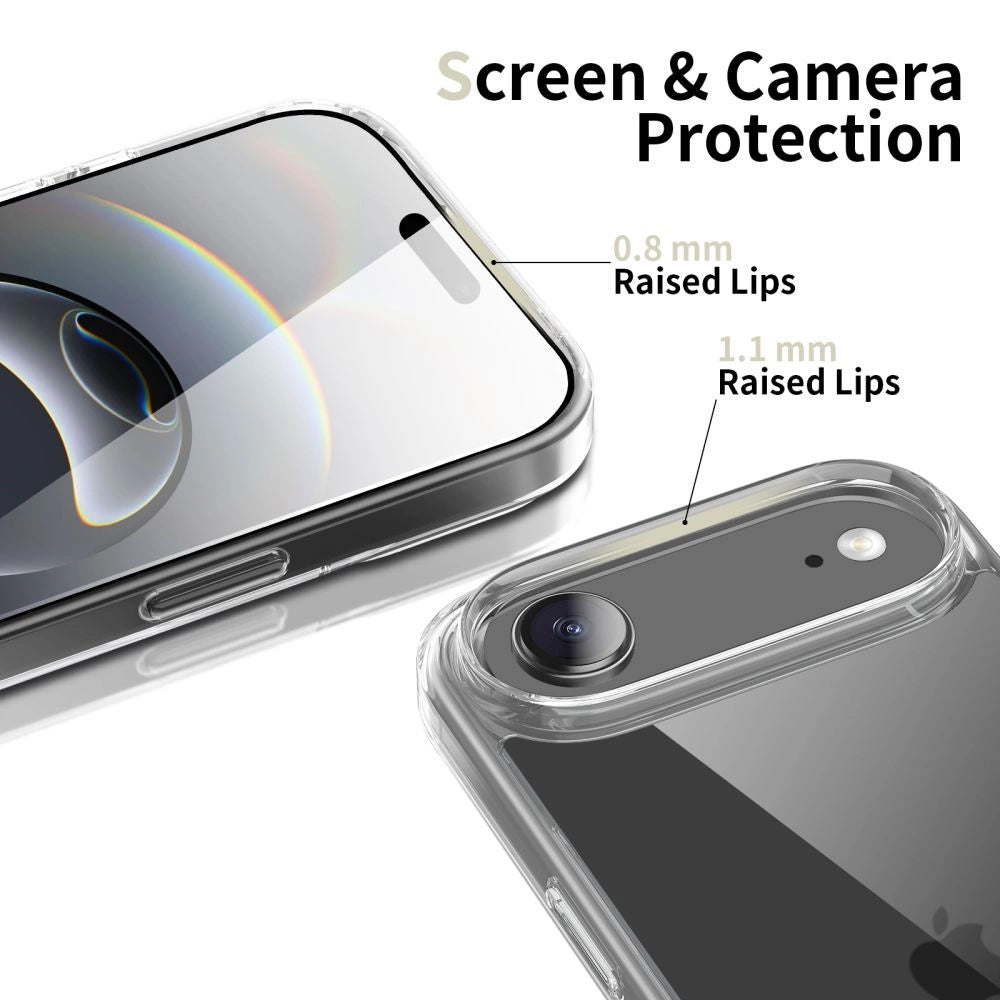 Etui Tech-Protect FlexAir Hybrid na iPhone 17 Air - przezroczyste – zdjęcie 3