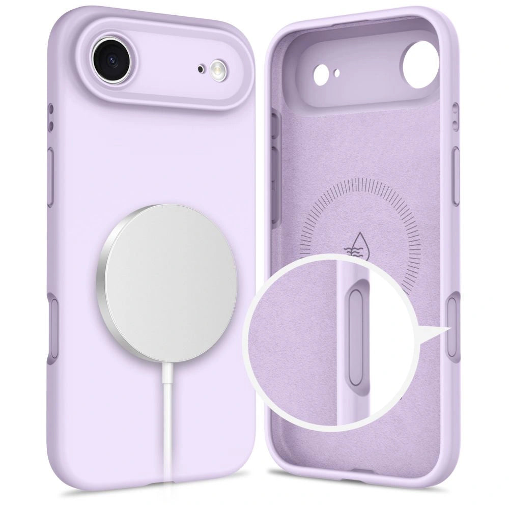 Etui Tech-Protect Silicone MagSafe na iPhone 17 Air - fioletowe – zdjęcie 2