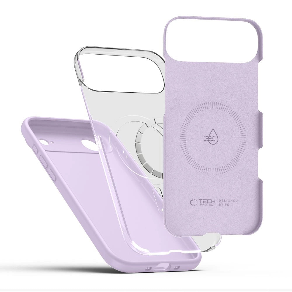 Etui Tech-Protect Silicone MagSafe na iPhone 17 Air - fioletowe – zdjęcie 4
