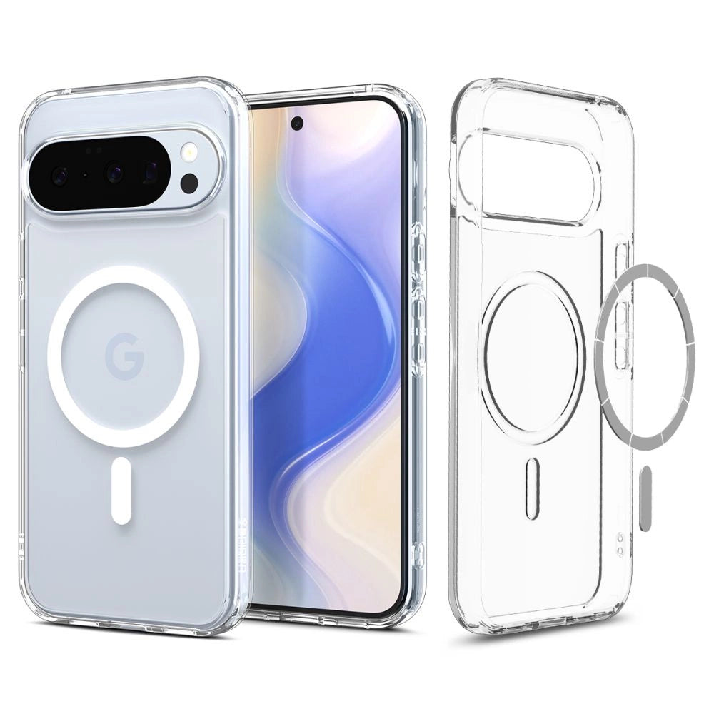 Etui Spigen Ultra Hybrid na Google Pixel 10 / 10 Pro - przezroczysto-białe