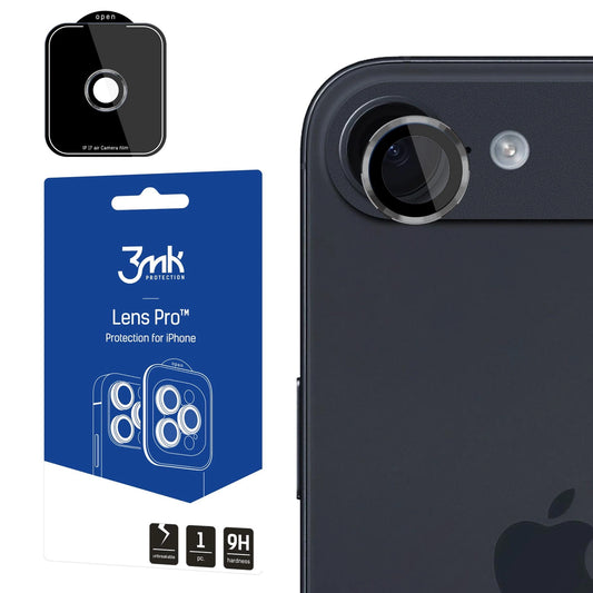 Szkło hartowane na obiektyw aparatu 3mk Lens do iPhone 17 Air - szare