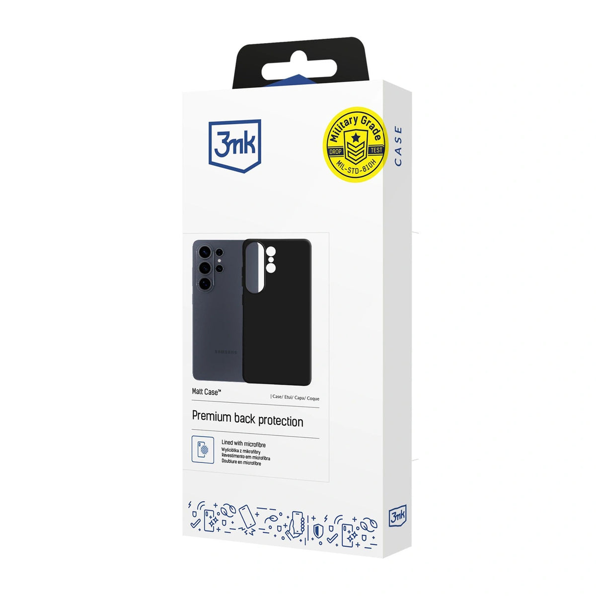 Etui 3mk Matt Case na Samsung Galaxy S26 Ultra - czarne matowe – zdjęcie 6