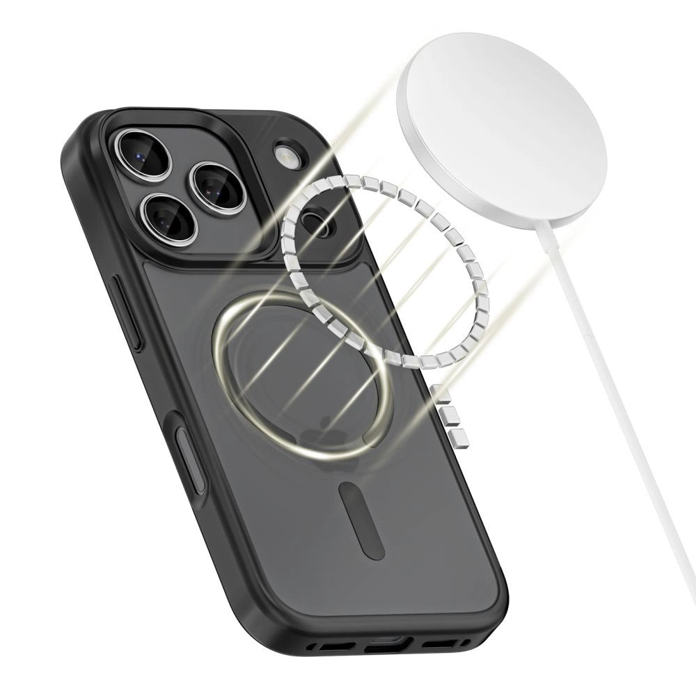 Etui Tech-Protect MagMat MagSafe na iPhone 17 Pro Max - czarny mat – zdjęcie 2