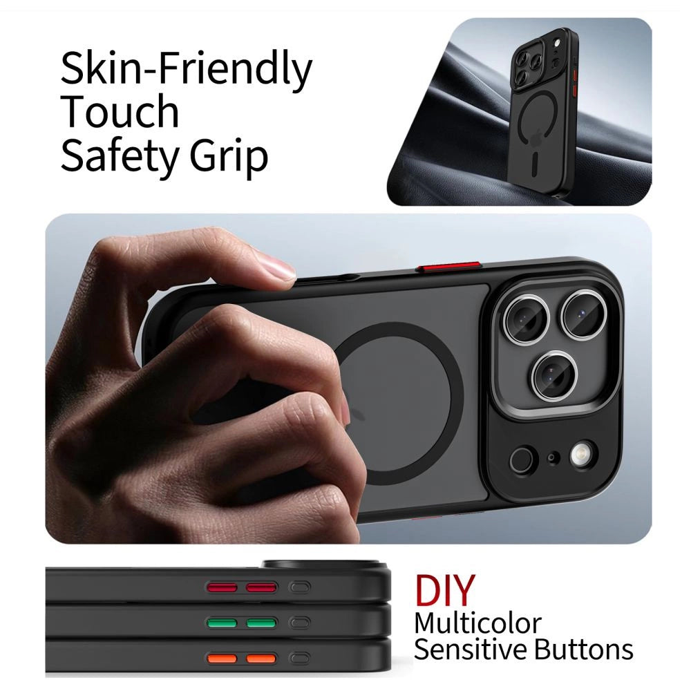 Etui Tech-Protect MagMat XT 4-set MagSafe na iPhone 17 Pro Max - czarny mat – zdjęcie 4