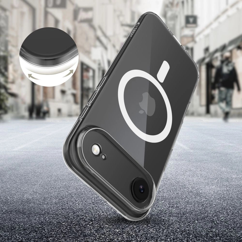 Etui Tech-Protect FlexAir MagSafe na iPhone 17 Air - przezroczyste – zdjęcie 5