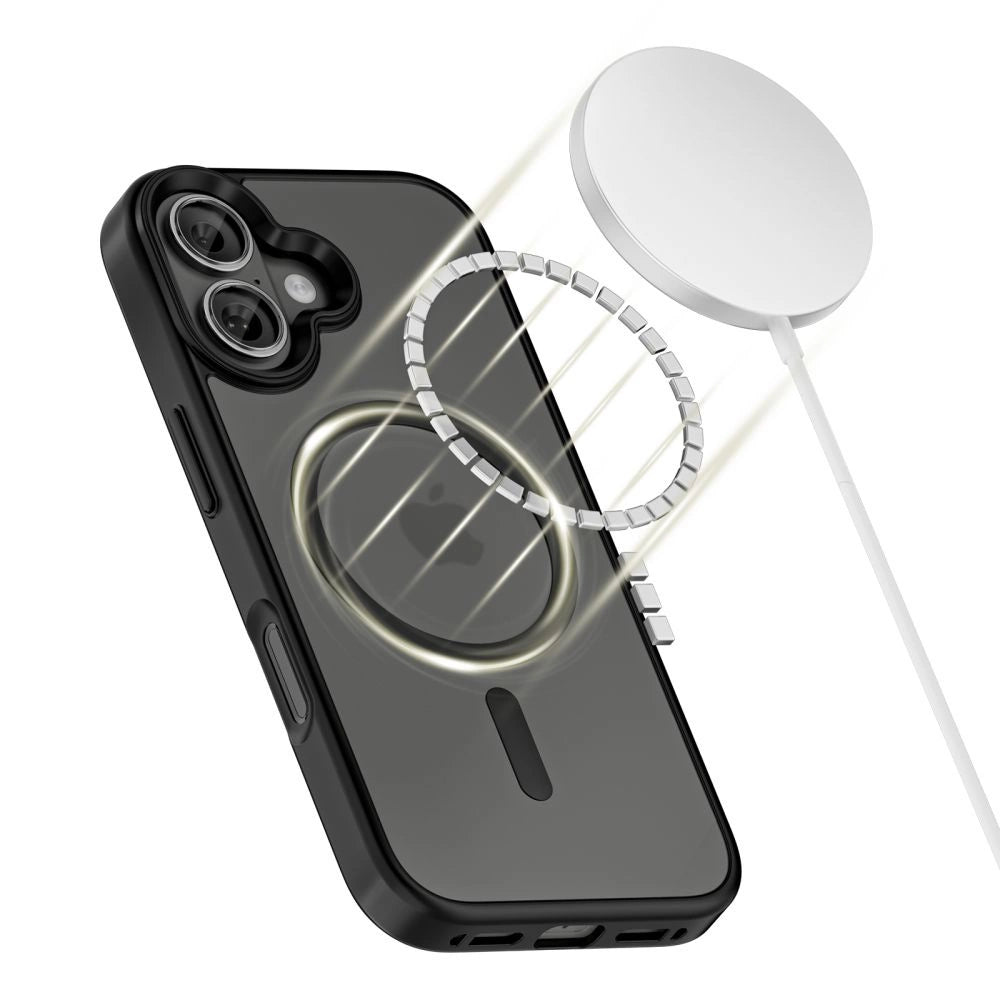 Etui Tech-Protect MagMat XT 4-set MagSafe na iPhone 17 - czarny mat – zdjęcie 2