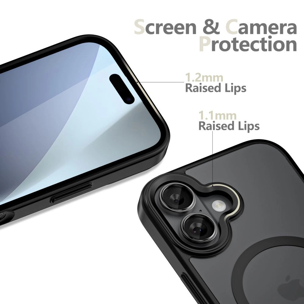 Etui Tech-Protect MagMat XT 4-set MagSafe na iPhone 17 - czarny mat – zdjęcie 3