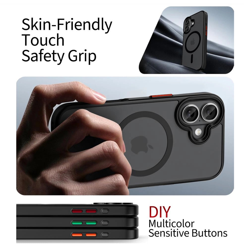 Etui Tech-Protect MagMat XT 4-set MagSafe na iPhone 17 - czarny mat – zdjęcie 4