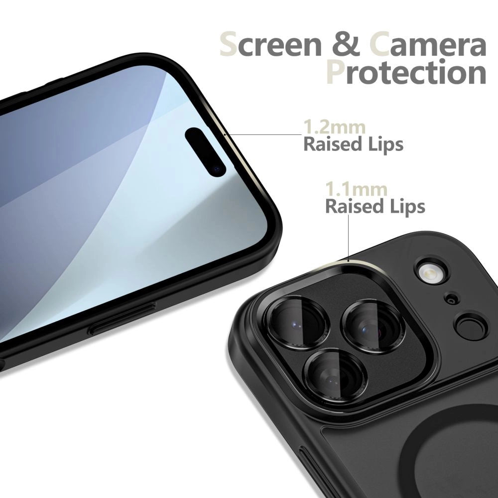 Etui Tech-Protect MagCam MagSafe na iPhone 17 Pro Max - czarny mat – zdjęcie 4