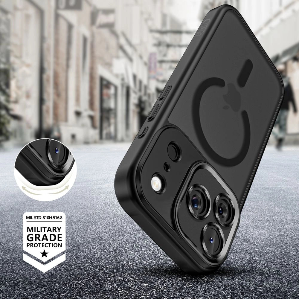 Etui Tech-Protect MagCam MagSafe na iPhone 17 Pro Max - czarny mat – zdjęcie 6