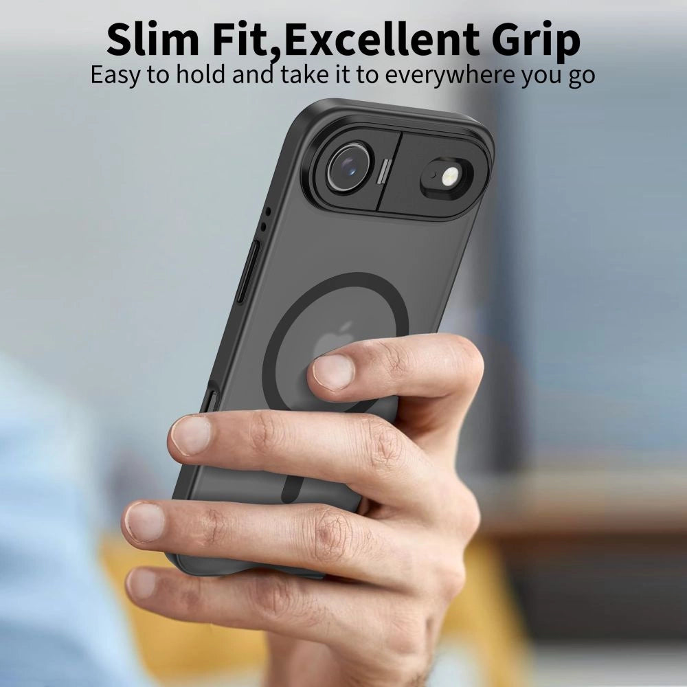 Etui Tech-Protect MagStand MagSafe na iPhone 17 Air - czarny mat – zdjęcie 4