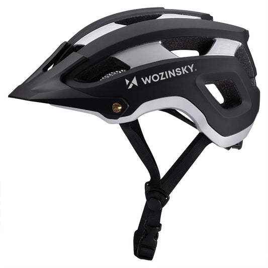 Kask rowerowy MTB Wozinsky z odpinanym daszkiem lekki 57-62 cm