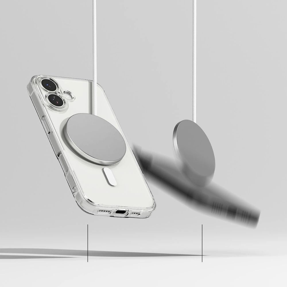 Etui Ringke Fusion Magnetic MagSafe na iPhone 17 - przezroczyste – zdjęcie 6