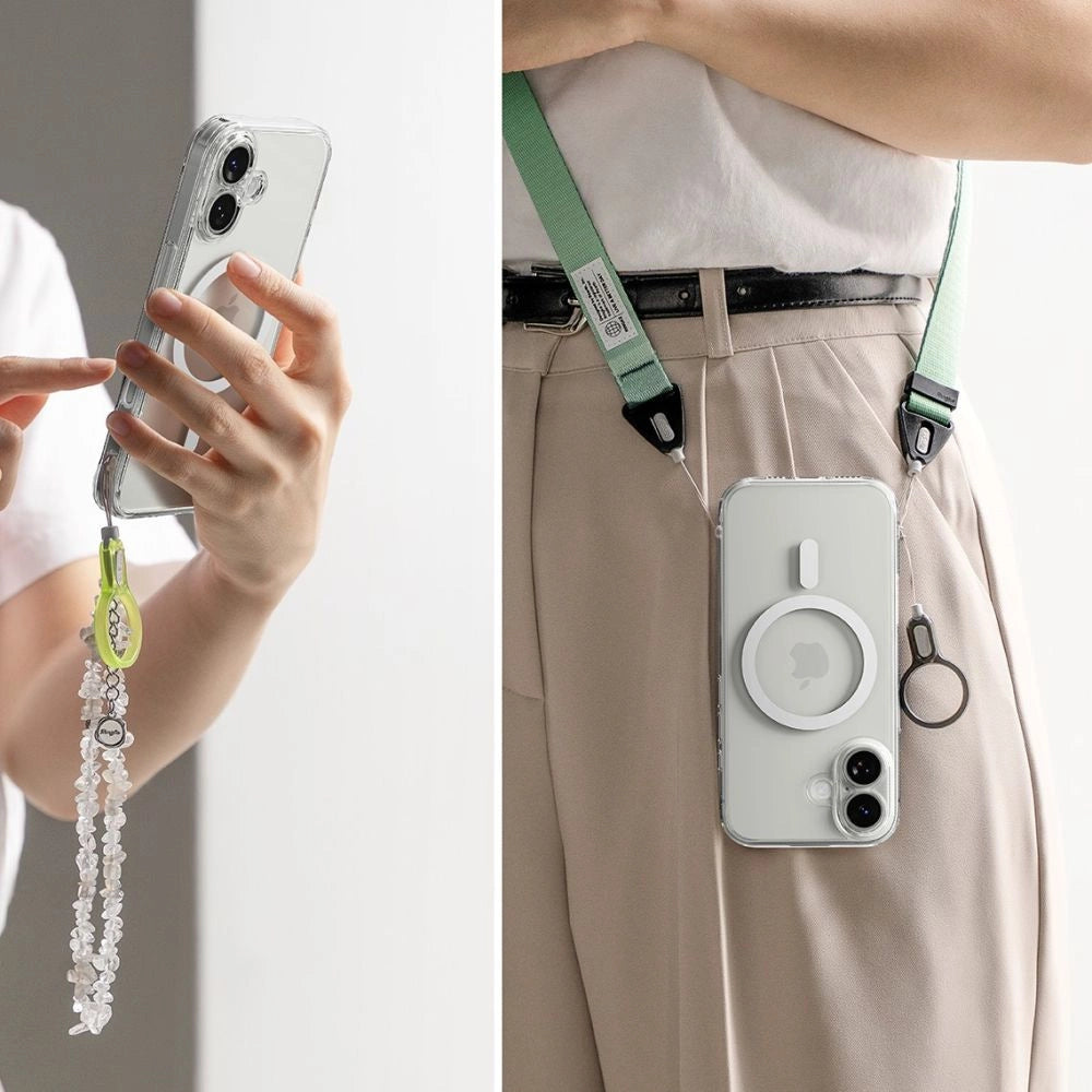 Etui Ringke Fusion Magnetic MagSafe na iPhone 17 - przezroczyste – zdjęcie 7
