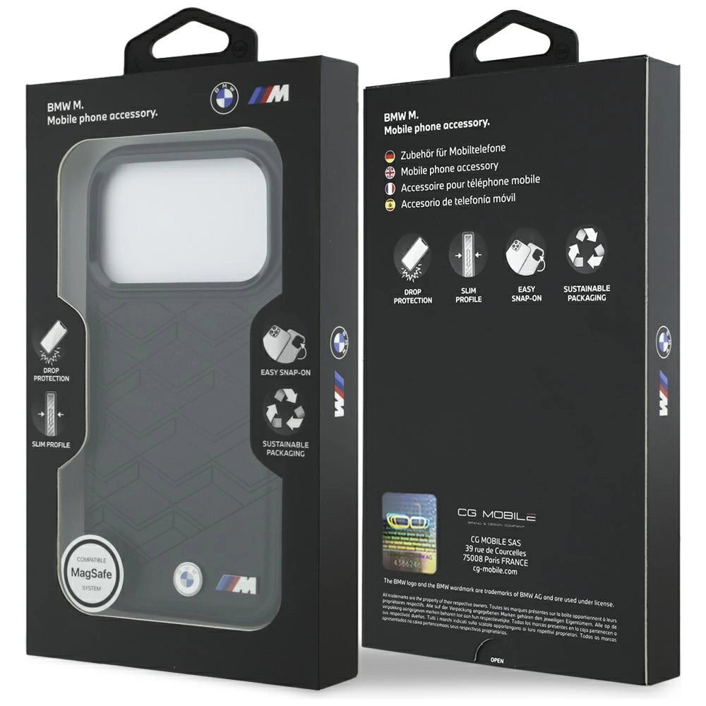 Etui BMW M Shape Logo MagSafe na iPhone 17 Pro - czarne – zdjęcie 8