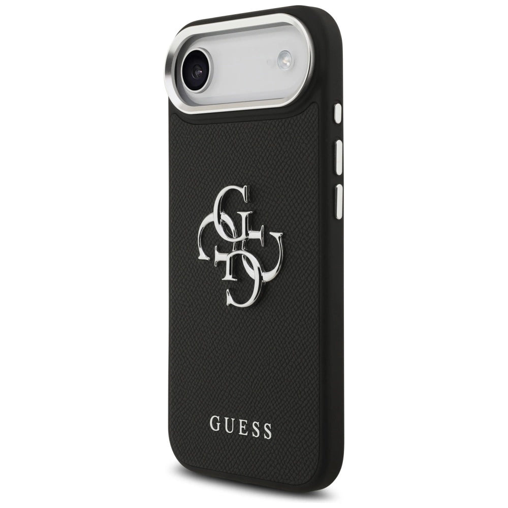 Etui Guess Grained Big 4G Classic Logo na iPhone 17 Air - czarne – zdjęcie 2