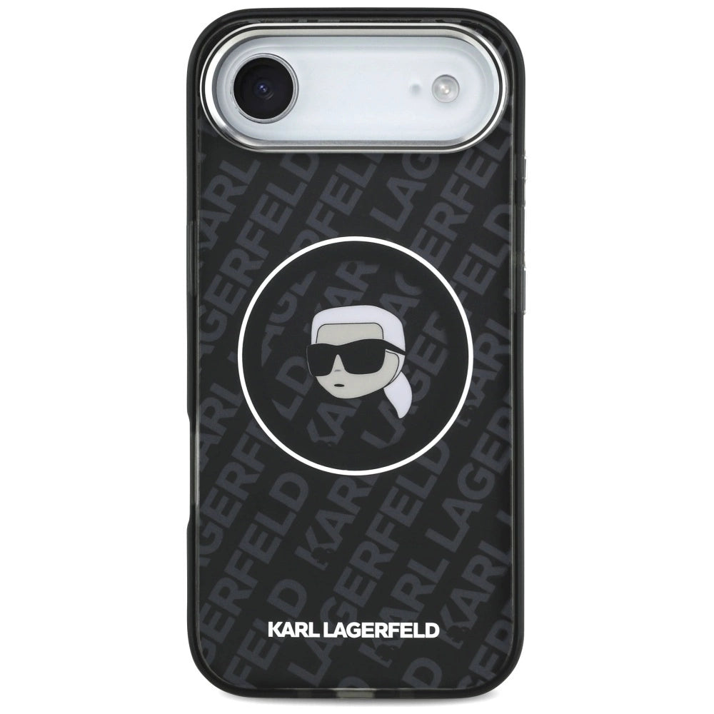 Etui Karl Lagerfeld IML Karl Head Logo MagSafe na iPhone 17 Air - czarne – zdjęcie 3