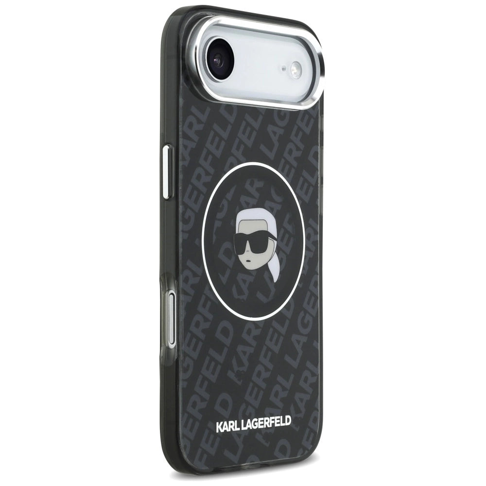 Etui Karl Lagerfeld IML Karl Head Logo MagSafe na iPhone 17 Air - czarne – zdjęcie 4