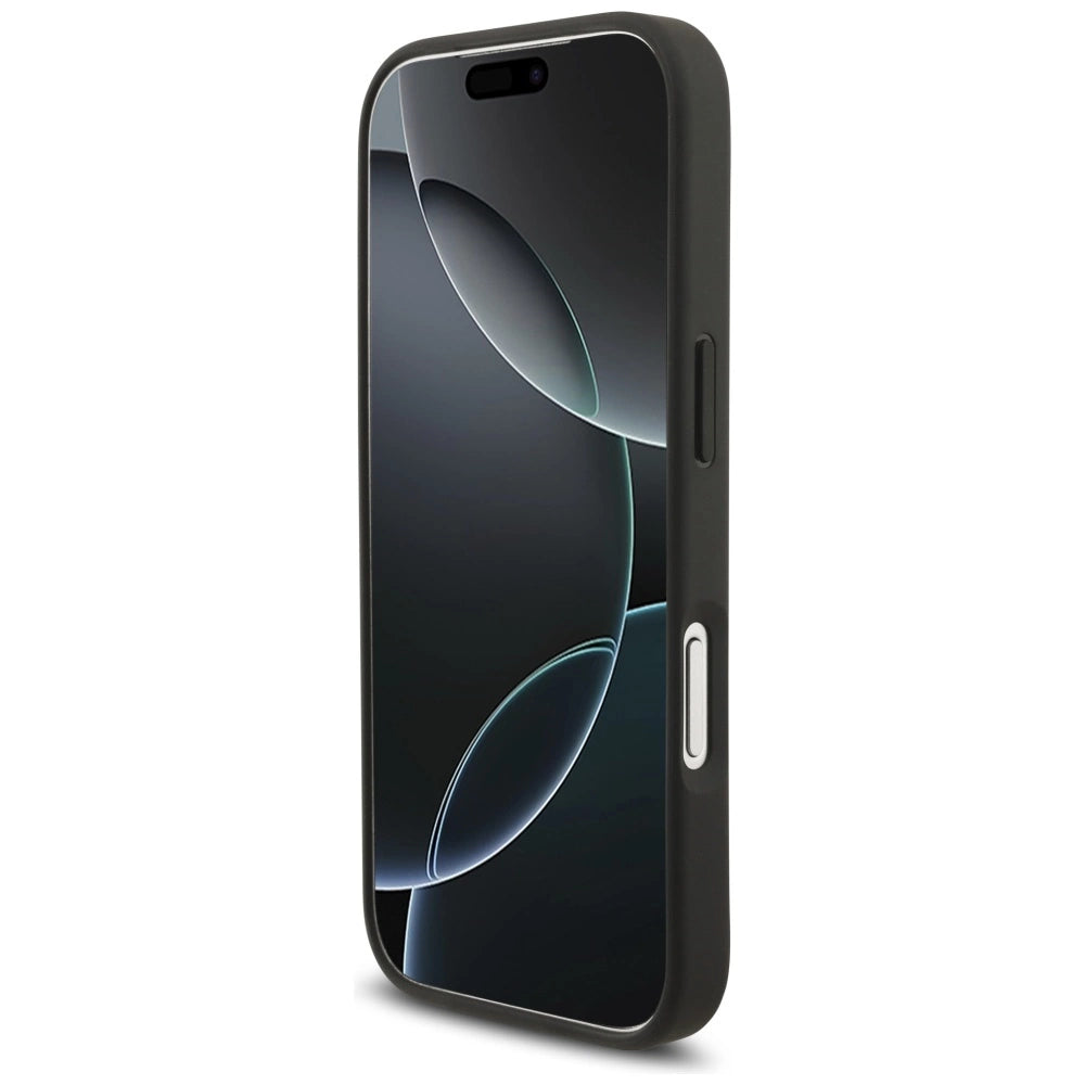 Etui Mercedes Leather Large Laurel Leave na iPhone 17 Pro - czarno-szary – zdjęcie 5