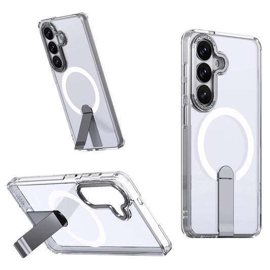 Etui Hybrid Armor X na Samsung Galaxy S26 Plus z podstawką - przezroczyste