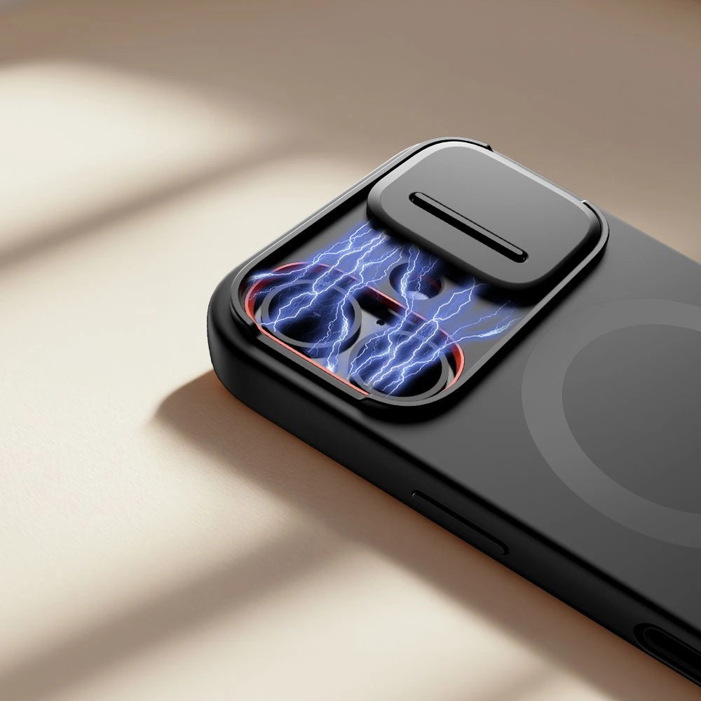 Etui Tech-Protect Kevlar Aura MagSafe na iPhone 17 - czarne – zdjęcie 5