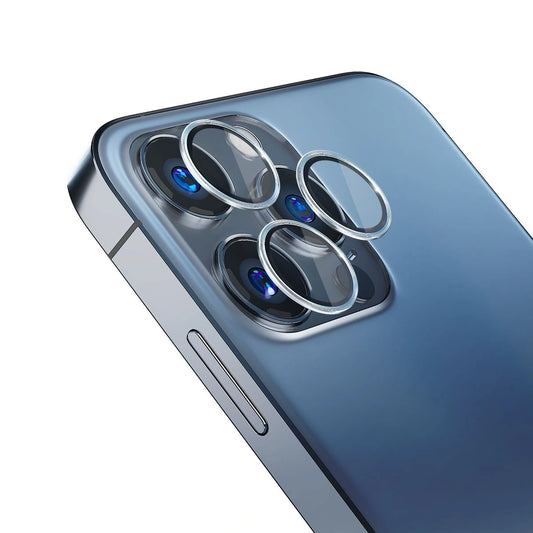 Szkło na obiekty aparatu 3mk Lens na Samsung Galaxy S25 FE - czarne