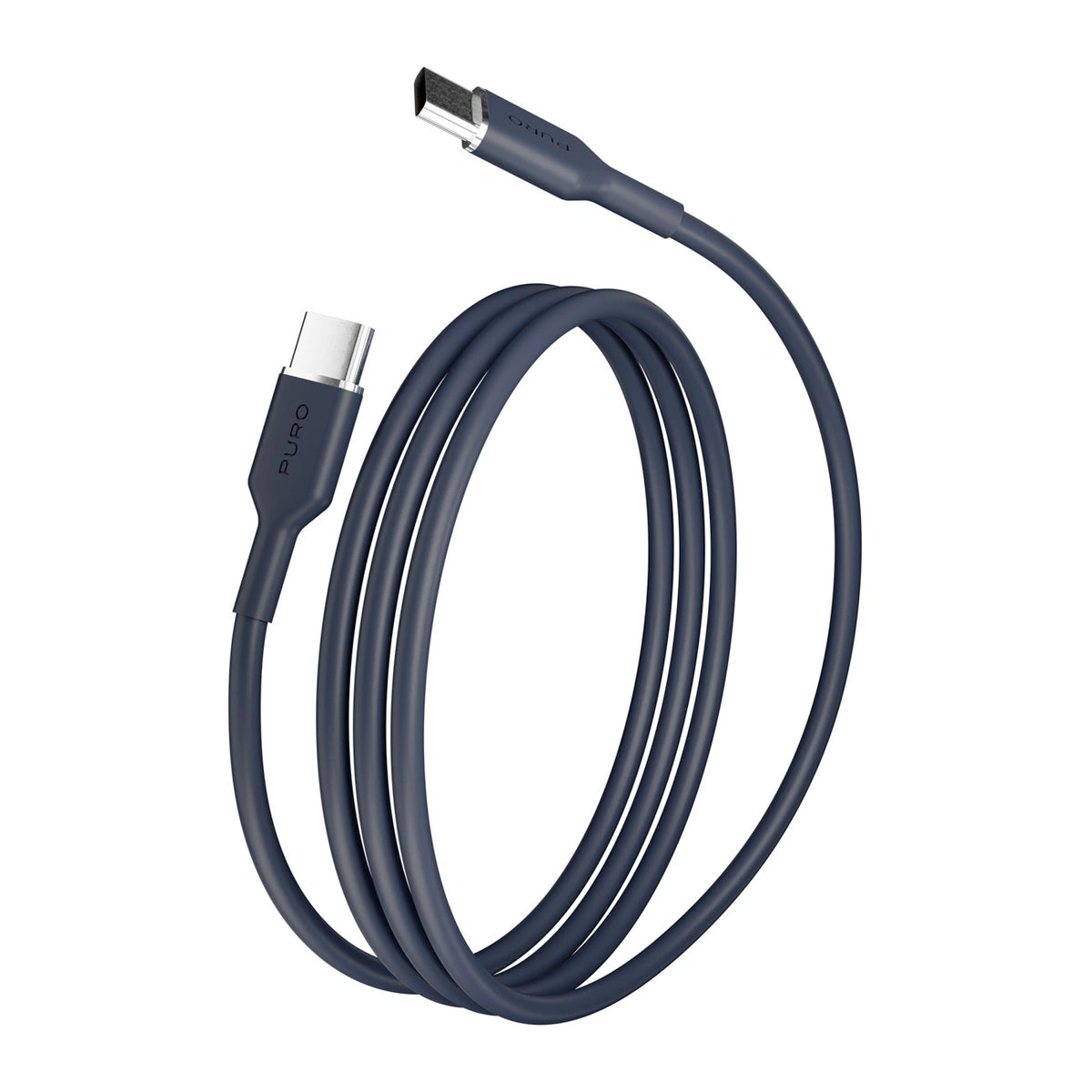 Kabel Puro Icon 60W USB-C - USB-C 1,5m - granatowy – zdjęcie 5