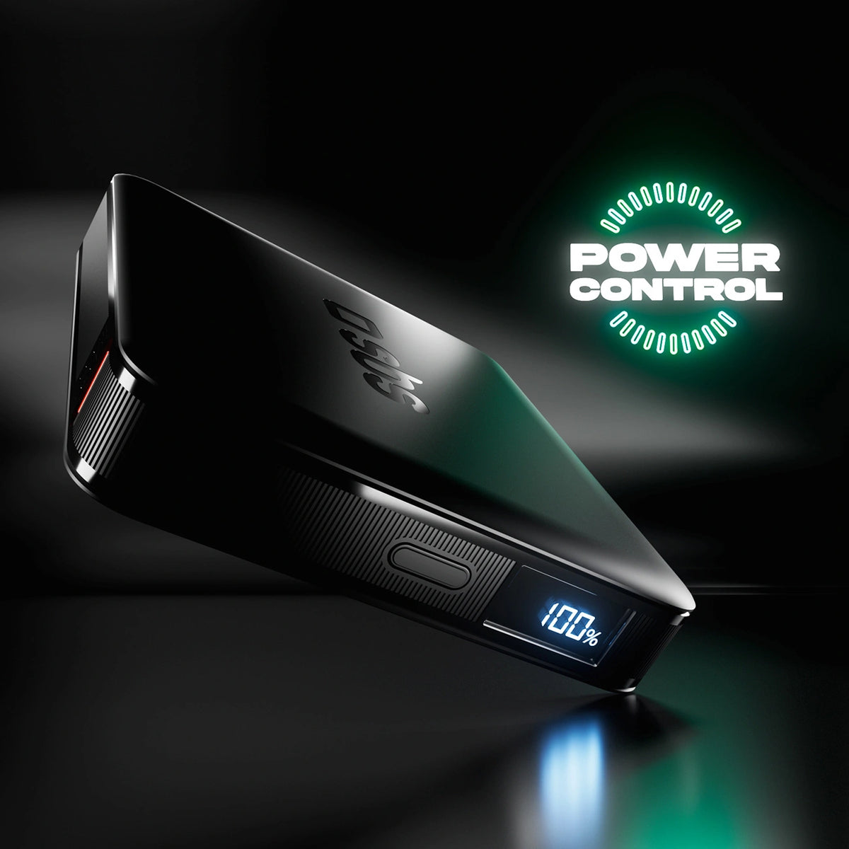 Powerbank SBS HD 10W 5000mAh USB-C z wyświetlaczem LCD - czarny – zdjęcie 6