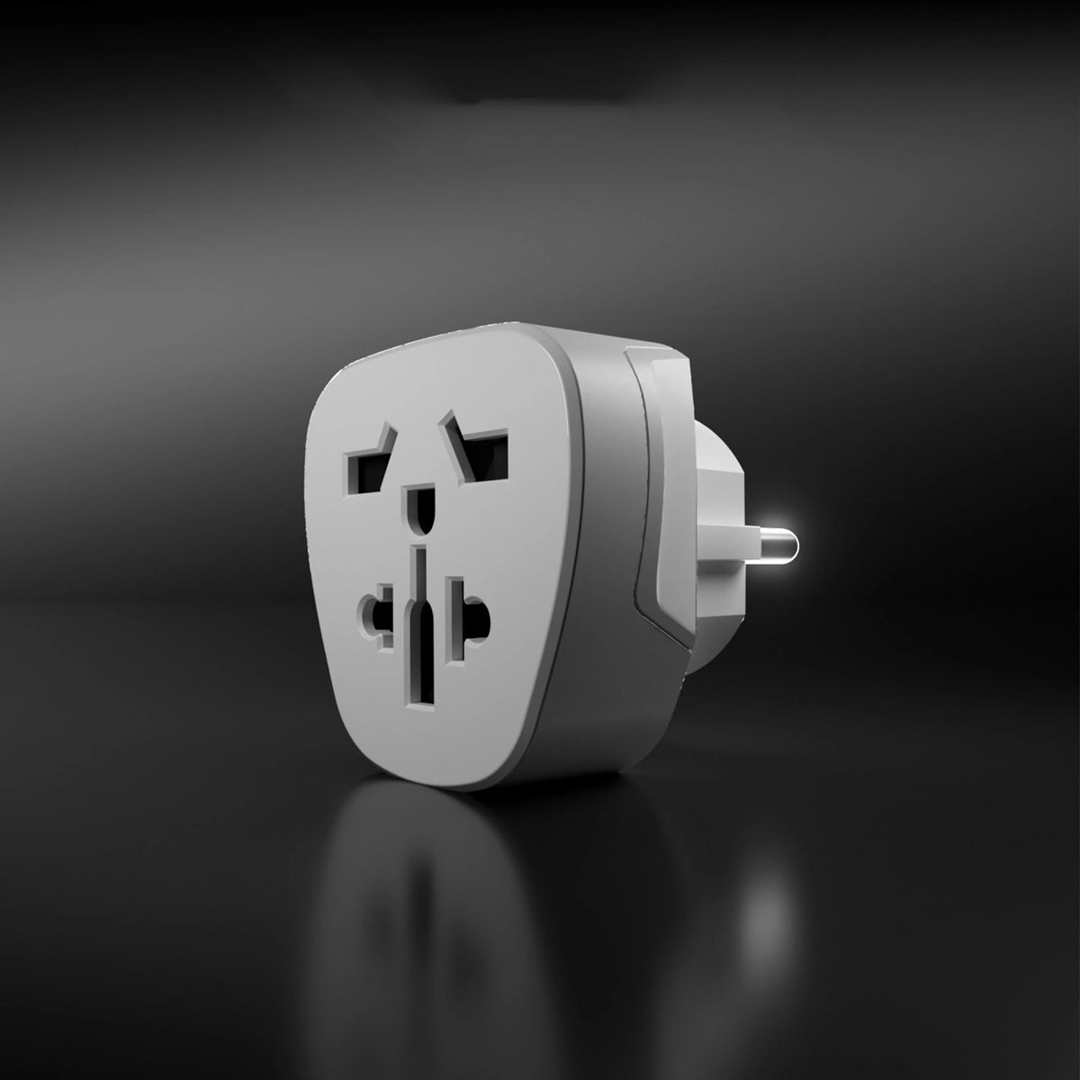 Adapter podróżny SBS Shucko/EU - uniwersalny - biały – zdjęcie 6