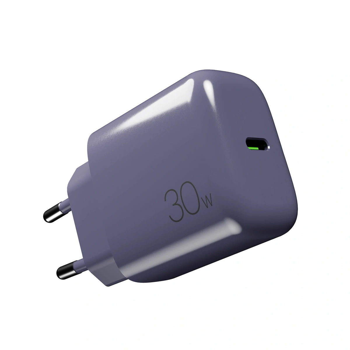 Ładowarka sieciowa Puro Pro Lite 30W USB-C - szara – zdjęcie 5