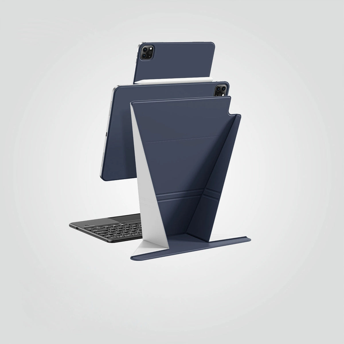 Etui AMAZINGTHING Matte Pro na iPad Air 13" M3/M4 (2025/2026) - niebieskie – zdjęcie 5