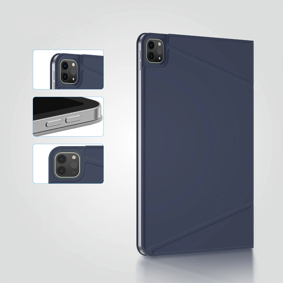 Etui AMAZINGTHING Matte Pro na iPad Air 13" M3/M4 (2025/2026) - niebieskie – zdjęcie 9