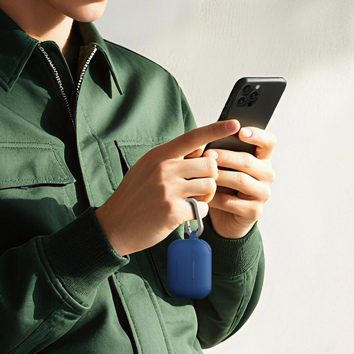 Etui AMAZINGTHING Omni Case Titan do AirPods Pro 3 - niebieskie – zdjęcie 6