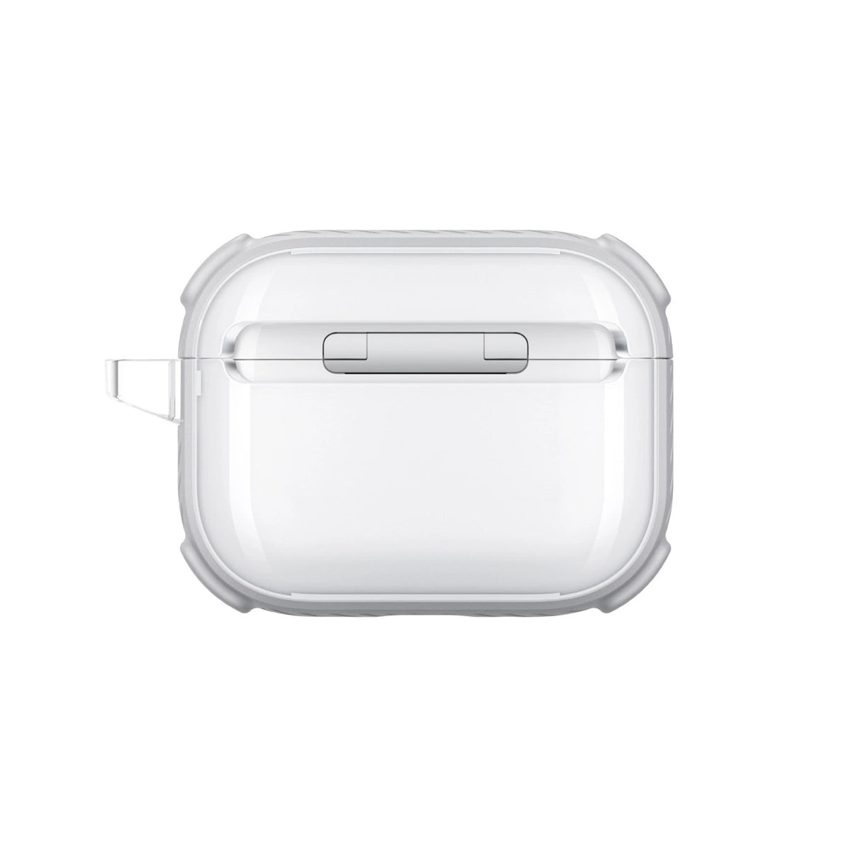 Etui AMAZINGTHING Titan Pro Mag Case Clear do AirPods Pro 3 - białe – zdjęcie 2