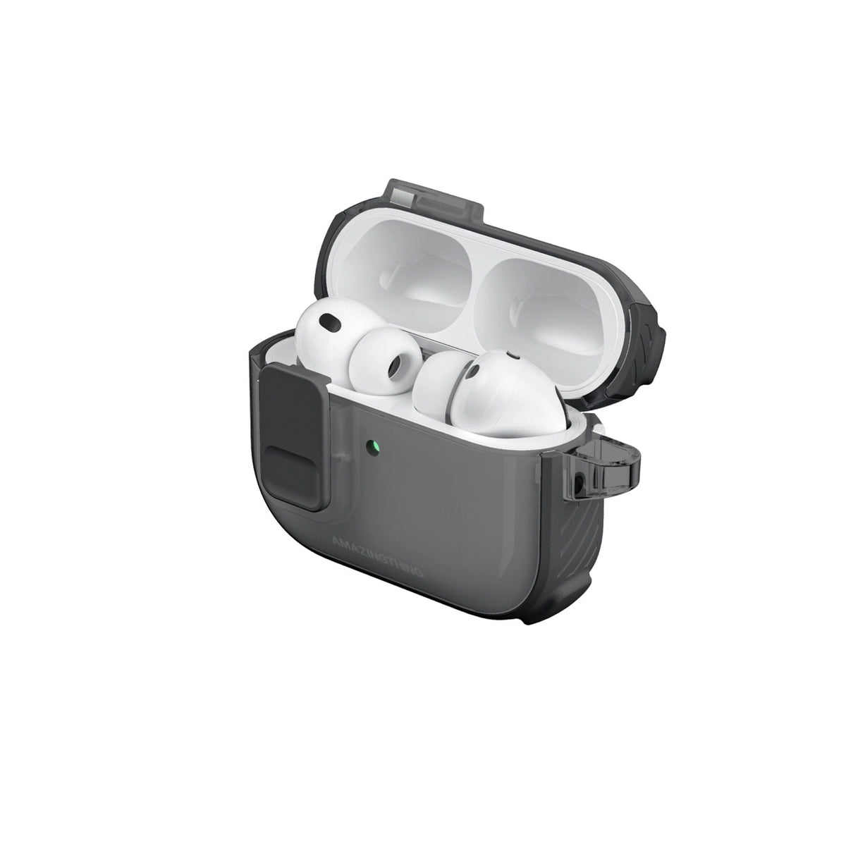 Etui AMAZINGTHING Titan Pro Mag Case Clear do AirPods Pro 3 - czarne – zdjęcie 11
