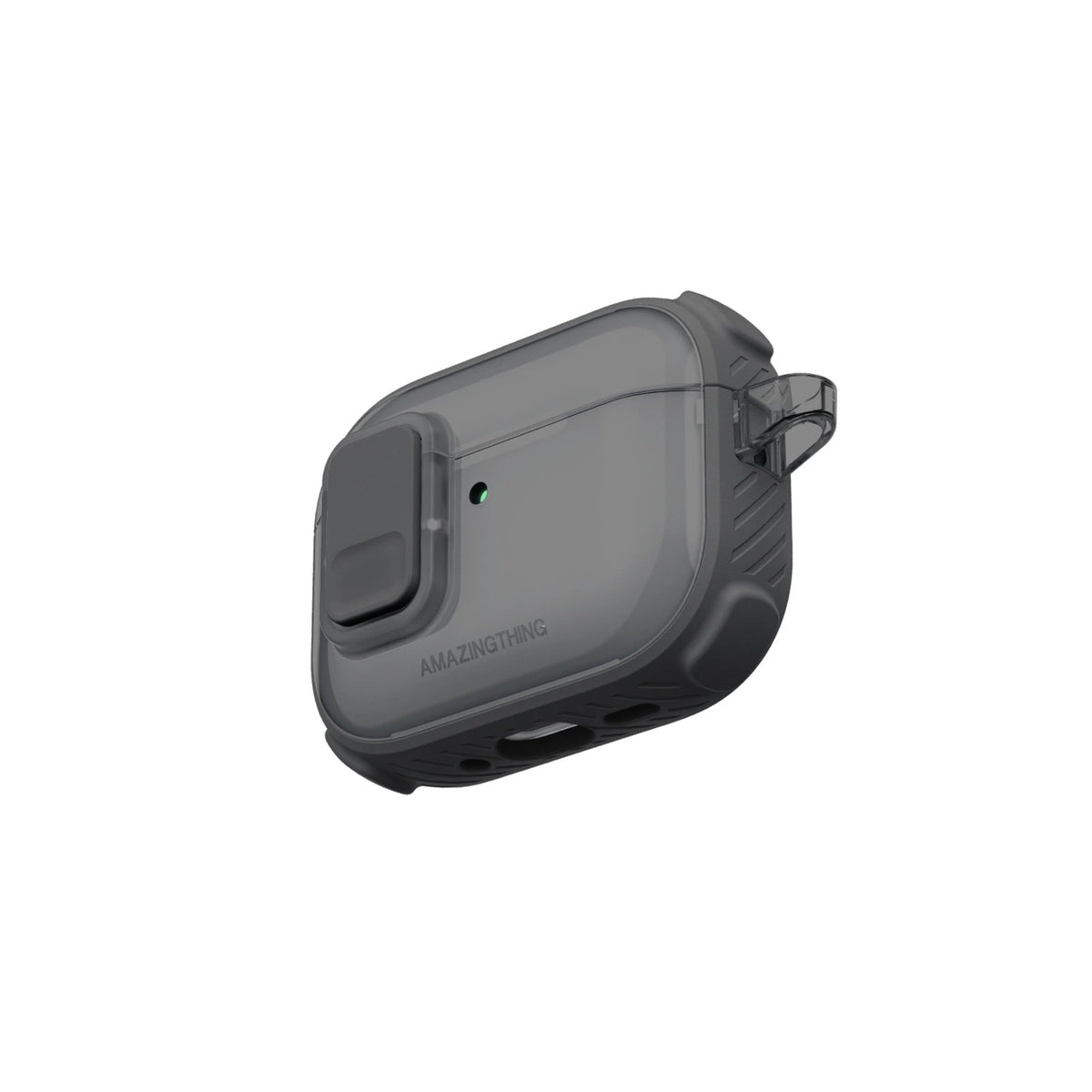 Etui AMAZINGTHING Titan Pro Mag Case Clear do AirPods Pro 3 - czarne – zdjęcie 12