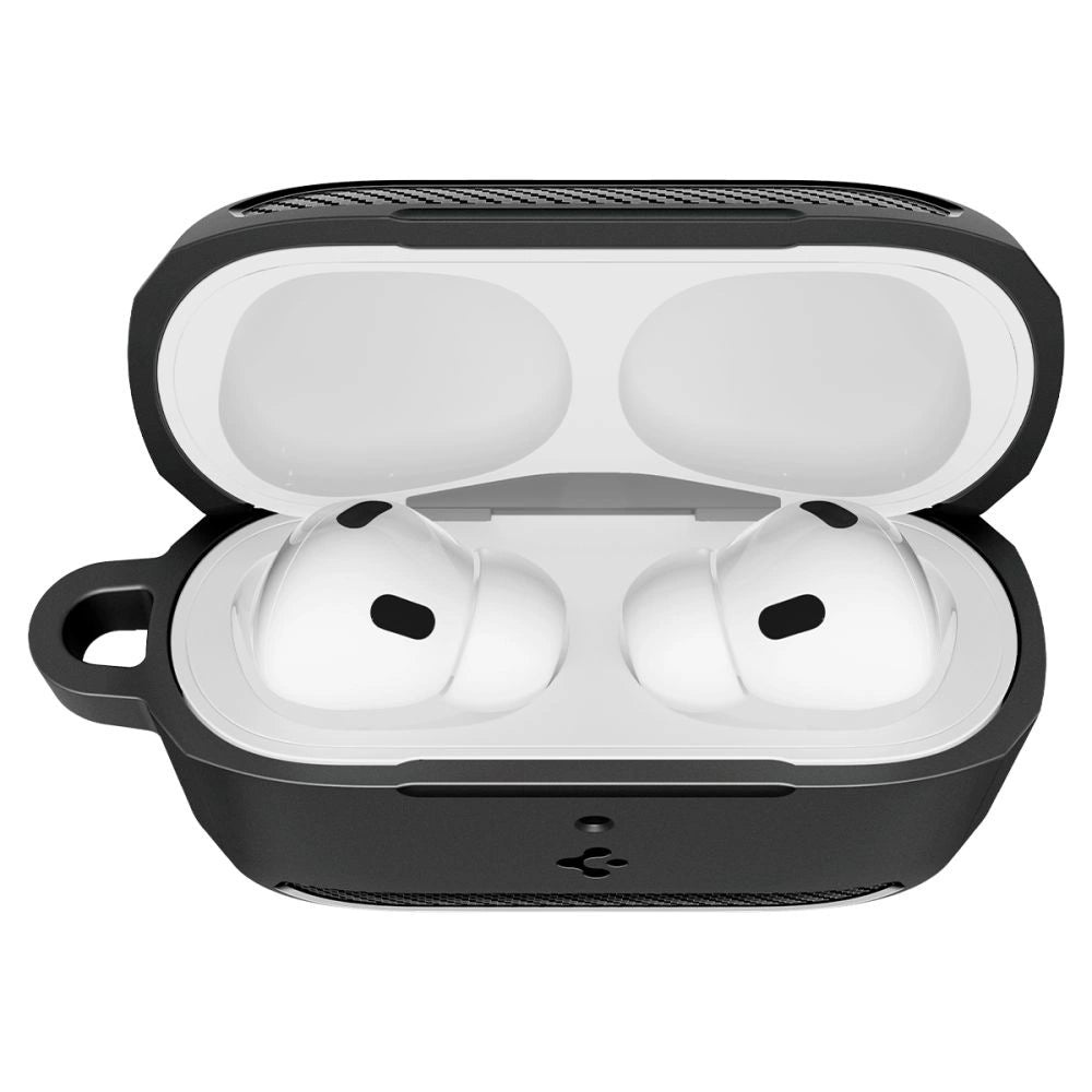 Etui Spigen Rugged Armor na AirPods Pro 3 - czarny mat – zdjęcie 8