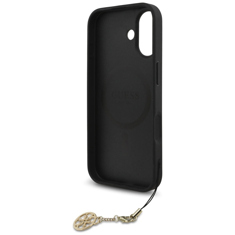 Etui Guess 4G Charms Collection MagSafe na iPhone 17 - czarne – zdjęcie 6