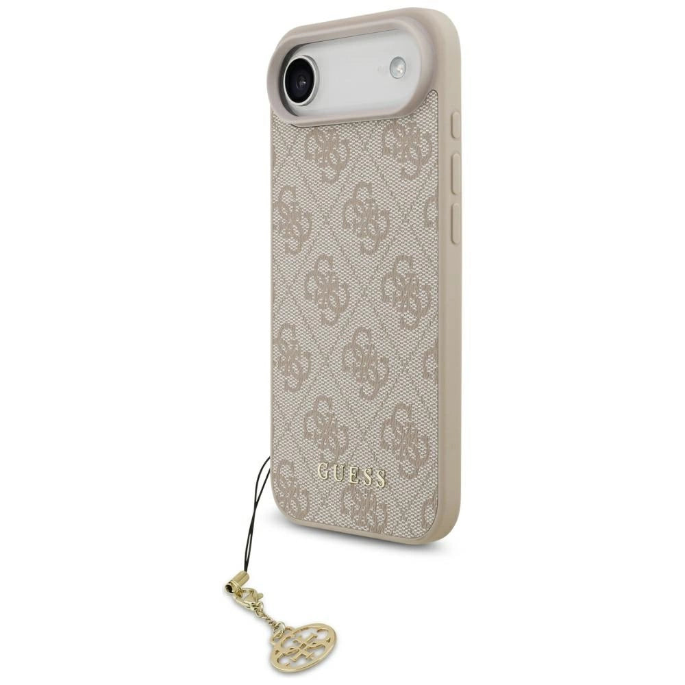 Etui Guess 4G Charms Collection MagSafe na iPhone Air - różowe