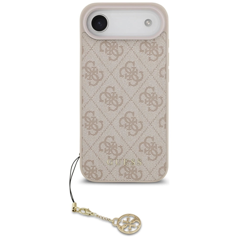 Etui Guess 4G Charms Collection MagSafe na iPhone Air - różowe – zdjęcie 2