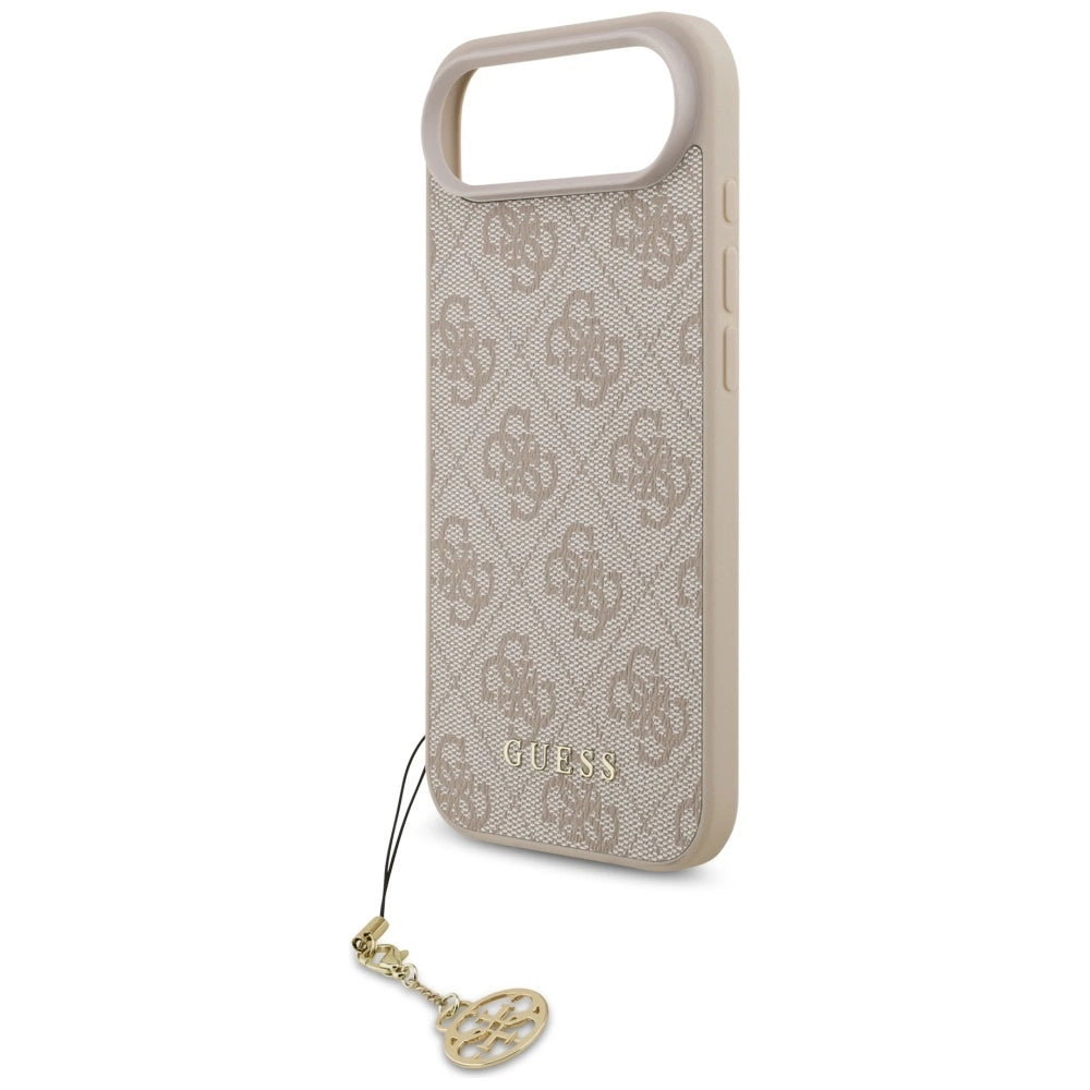 Etui Guess 4G Charms Collection MagSafe na iPhone Air - różowe – zdjęcie 5