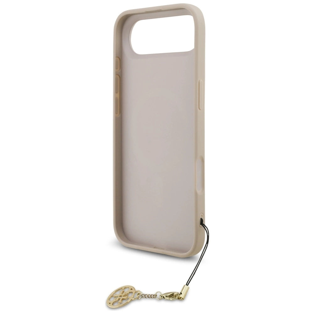 Etui Guess 4G Charms Collection MagSafe na iPhone Air - różowe – zdjęcie 6