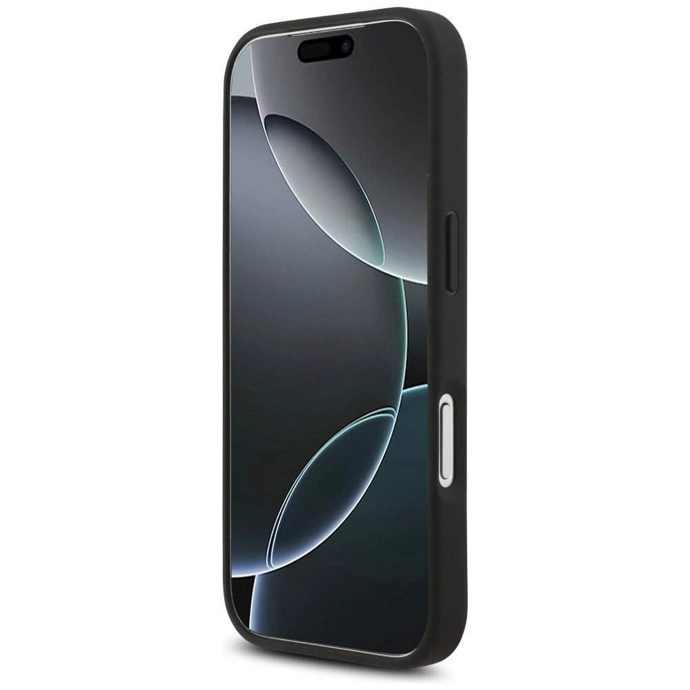 Etui Guess 4G Circle Classic Logo MagSafe na iPhone 17 Pro - czarne – zdjęcie 5