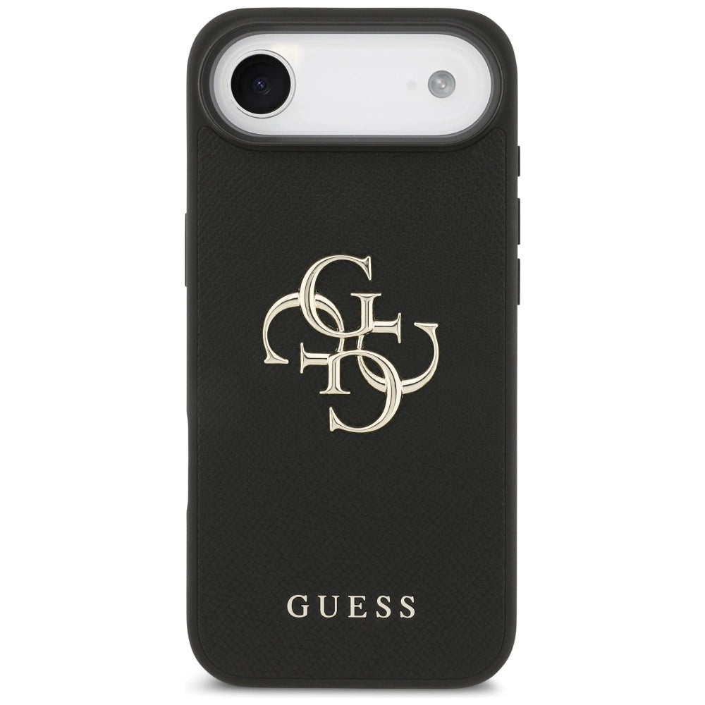 Etui Guess Grained Big 4G & Classic Logo na iPhone Air - czarne – zdjęcie 3