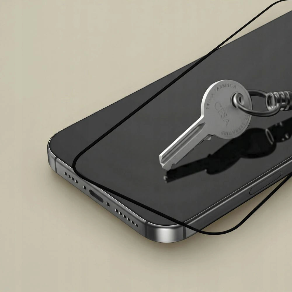 Szkło hartowane Tech-Protect Glass na Xiaomi Redmi 15 4G / 5G - czarne – zdjęcie 4