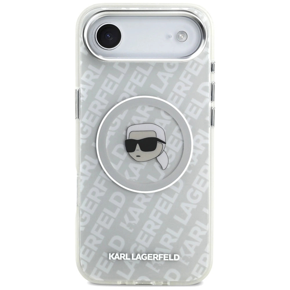 Etui Karl Lagerfeld IML Karl Head Logo MagSafe na iPhone Air -szare – zdjęcie 3
