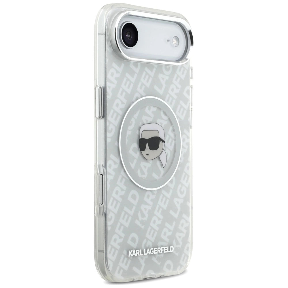 Etui Karl Lagerfeld IML Karl Head Logo MagSafe na iPhone Air -szare – zdjęcie 4