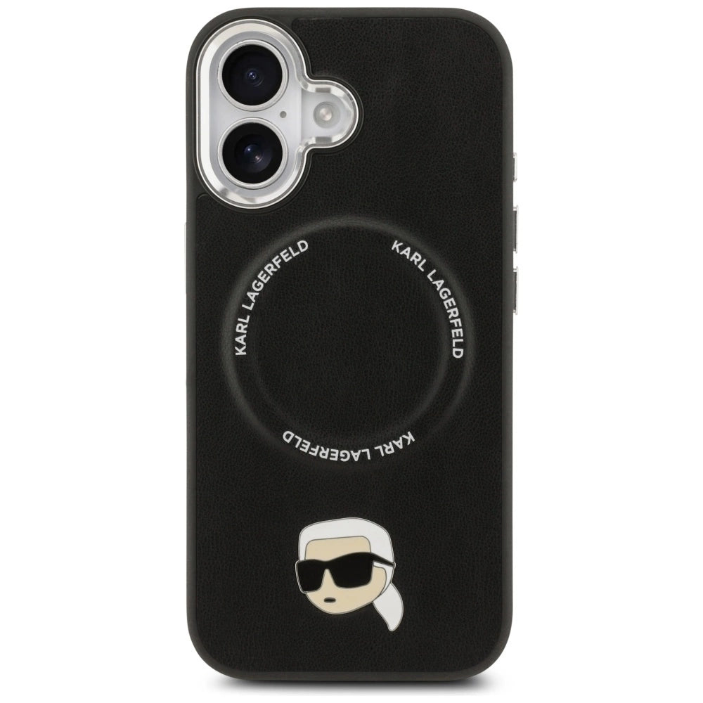 Etui Karl Lagerfeld Karl Pin MagSafe do iPhone 17 - czarne – zdjęcie 3
