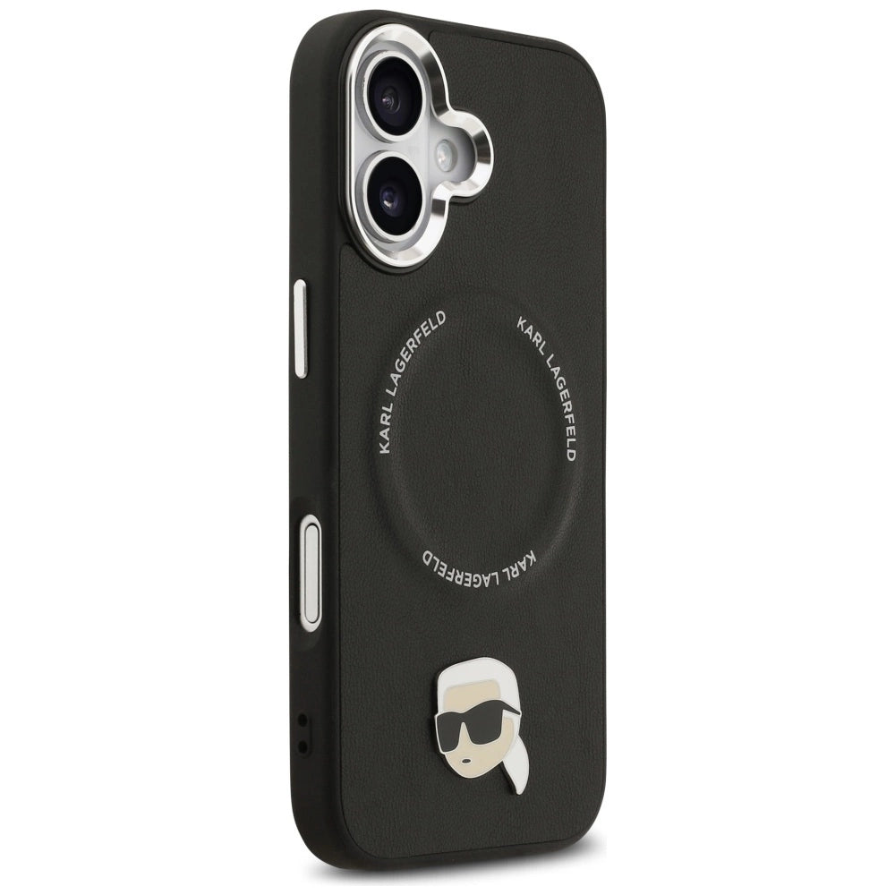 Etui Karl Lagerfeld Karl Pin MagSafe do iPhone 17 - czarne – zdjęcie 4