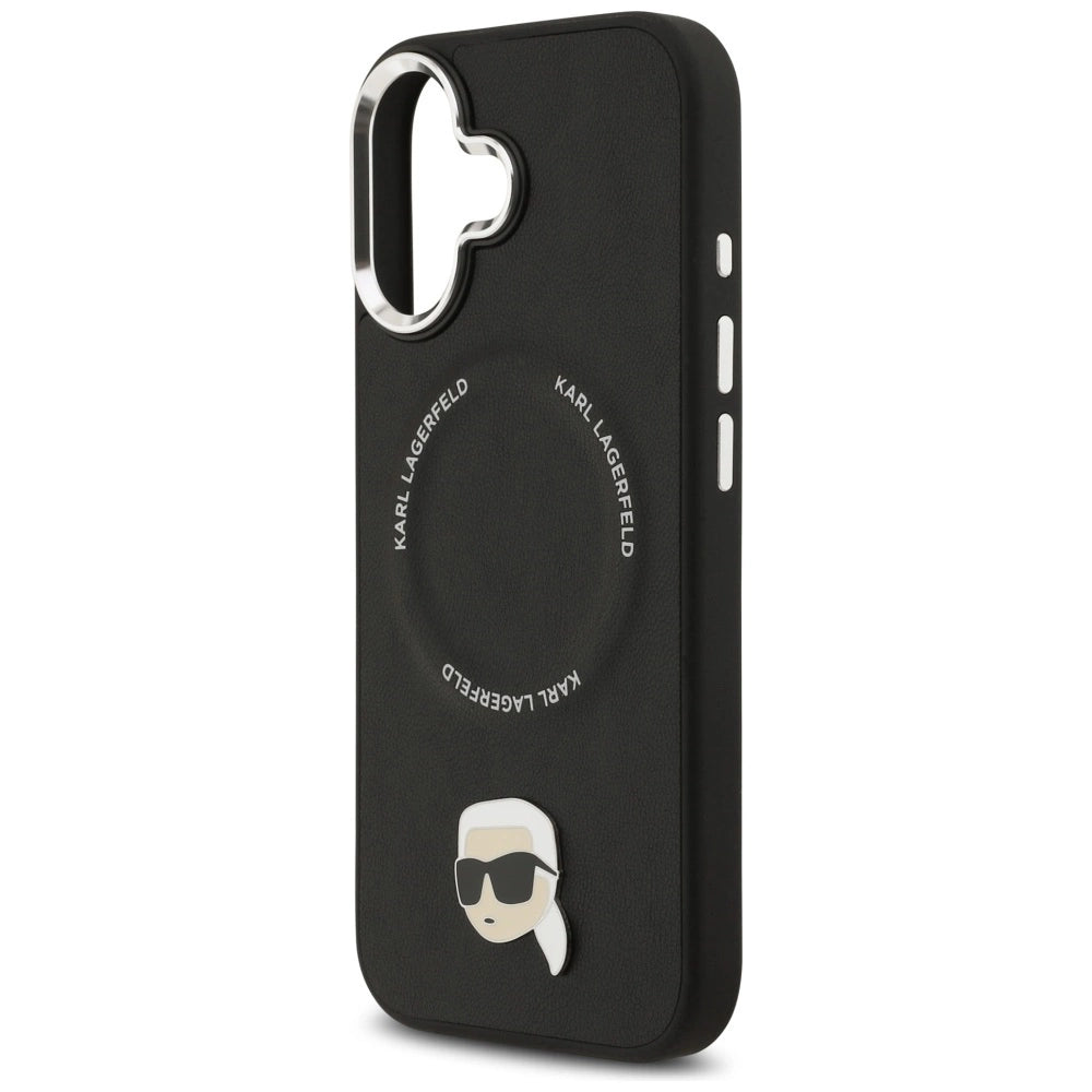 Etui Karl Lagerfeld Karl Pin MagSafe do iPhone 17 - czarne – zdjęcie 6